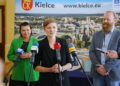 04.09.2025. Kielce. Urząd Miasta Kielce. Podpisanie umowy partnerstwa w realizacji wspólnego projektu z firmą Oraquel S.A. dot. instalacji do pochłaniania CO2 z powietrza / Fot. Wiktor Taszłow - Radio Kielce