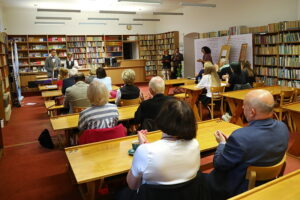 23.09.2025. Kielce. Finał Konkursu Literackiego im. Stefana Żeromskiego „Szkoła w nas” / Fot. Wiktor Taszłow - Radio Kielce