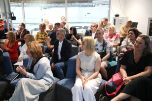 05.09.2025. Kielce. Otwarcie festiwalu literackiego ,,Pociąg do literatury. V Festiwal Herlinga–Grudzińskiego” / Fot. Wiktor Taszłow - Radio Kielce