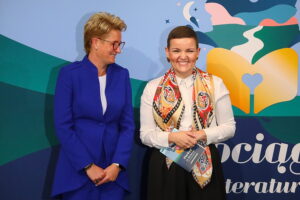 05.09.2025. Kielce. Otwarcie festiwalu literackiego ,,Pociąg do literatury. V Festiwal Herlinga–Grudzińskiego” / Fot. Wiktor Taszłow - Radio Kielce