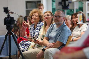 05.09.2025. Kielce. Otwarcie festiwalu literackiego ,,Pociąg do literatury. V Festiwal Herlinga–Grudzińskiego” / Fot. Wiktor Taszłow - Radio Kielce