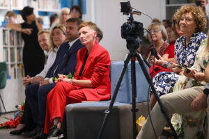 05.09.2025. Kielce. Otwarcie festiwalu literackiego ,,Pociąg do literatury. V Festiwal Herlinga–Grudzińskiego” / Fot. Wiktor Taszłow - Radio Kielce