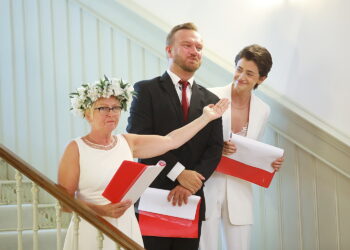06.09.2025. Kielce. Narodowe Czytanie w Teatrze im. Stefana Żeromskiego / Fot. Wiktor Taszłow - Radio Kielce