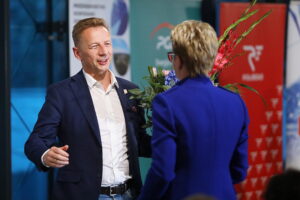 05.09.2025. Kielce. Otwarcie festiwalu literackiego ,,Pociąg do literatury. V Festiwal Herlinga–Grudzińskiego” / Fot. Wiktor Taszłow - Radio Kielce
