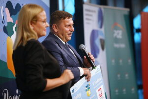 05.09.2025. Kielce. Otwarcie festiwalu literackiego ,,Pociąg do literatury. V Festiwal Herlinga–Grudzińskiego” / Fot. Wiktor Taszłow - Radio Kielce