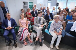 05.09.2025. Kielce. Otwarcie festiwalu literackiego ,,Pociąg do literatury. V Festiwal Herlinga–Grudzińskiego” / Fot. Wiktor Taszłow - Radio Kielce