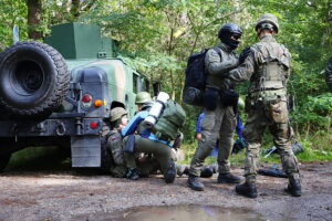 24.09.2025. Kielce. Kurs dla dziennikarzy – kandydatów na korespondentów akredytowanych przy Polskich Kontyngentach Wojskowych / Fot. Wiktor Taszłow - Radio Kielce