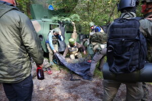24.09.2025. Kielce. Kurs dla dziennikarzy – kandydatów na korespondentów akredytowanych przy Polskich Kontyngentach Wojskowych / Fot. Wiktor Taszłow - Radio Kielce
