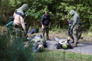 24.09.2025. Kielce. Kurs dla dziennikarzy – kandydatów na korespondentów akredytowanych przy Polskich Kontyngentach Wojskowych / Fot. Wiktor Taszłow - Radio Kielce