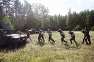 24.09.2025. Kielce. Kurs dla dziennikarzy – kandydatów na korespondentów akredytowanych przy Polskich Kontyngentach Wojskowych / Fot. Wiktor Taszłow - Radio Kielce