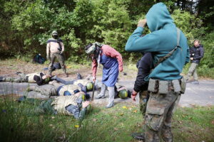 24.09.2025. Kielce. Kurs dla dziennikarzy – kandydatów na korespondentów akredytowanych przy Polskich Kontyngentach Wojskowych / Fot. Wiktor Taszłow - Radio Kielce