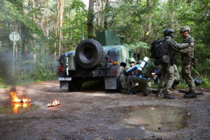 24.09.2025. Kielce. Kurs dla dziennikarzy – kandydatów na korespondentów akredytowanych przy Polskich Kontyngentach Wojskowych / Fot. Wiktor Taszłow - Radio Kielce