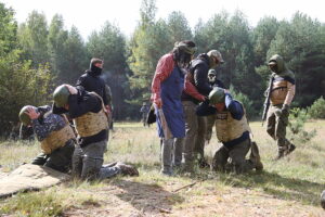 24.09.2025. Kielce. Kurs dla dziennikarzy – kandydatów na korespondentów akredytowanych przy Polskich Kontyngentach Wojskowych / Fot. Wiktor Taszłow - Radio Kielce