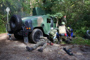 24.09.2025. Kielce. Kurs dla dziennikarzy – kandydatów na korespondentów akredytowanych przy Polskich Kontyngentach Wojskowych / Fot. Wiktor Taszłow - Radio Kielce