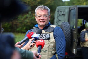 24.09.2025. Kielce. Kurs dla dziennikarzy – kandydatów na korespondentów akredytowanych przy Polskich Kontyngentach Wojskowych / Fot. Wiktor Taszłow - Radio Kielce