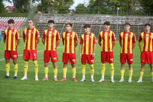 24.09.2025. Kielce. Mecz STS Pucharu Polski Korona II Kielce - Piast Gliwice / Fot. Wiktor Taszłow - Radio Kielce