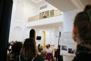 06.09.2025. Kielce. Narodowe Czytanie w Teatrze im. Stefana Żeromskiego / Fot. Wiktor Taszłow - Radio Kielce