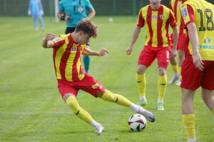 24.09.2025. Kielce. Mecz STS Pucharu Polski Korona II Kielce - Piast Gliwice / Fot. Wiktor Taszłow - Radio Kielce
