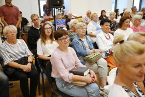 06.09.2025. Kielce. Narodowe Czytanie w Teatrze im. Stefana Żeromskiego / Fot. Wiktor Taszłow - Radio Kielce