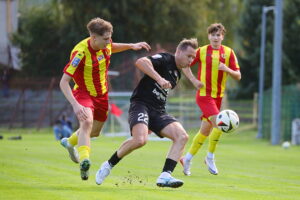 24.09.2025. Kielce. Mecz STS Pucharu Polski Korona II Kielce - Piast Gliwice / Fot. Wiktor Taszłow - Radio Kielce