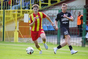 24.09.2025. Kielce. Mecz STS Pucharu Polski Korona II Kielce - Piast Gliwice / Fot. Wiktor Taszłow - Radio Kielce
