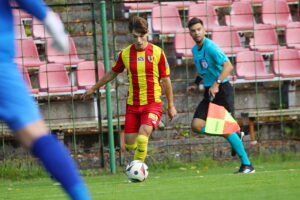 24.09.2025. Kielce. Mecz STS Pucharu Polski Korona II Kielce - Piast Gliwice / Fot. Wiktor Taszłow - Radio Kielce
