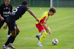 24.09.2025. Kielce. Mecz STS Pucharu Polski Korona II Kielce - Piast Gliwice / Fot. Wiktor Taszłow - Radio Kielce