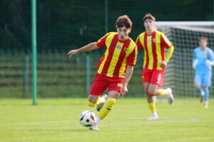 24.09.2025. Kielce. Mecz STS Pucharu Polski Korona II Kielce - Piast Gliwice / Fot. Wiktor Taszłow - Radio Kielce