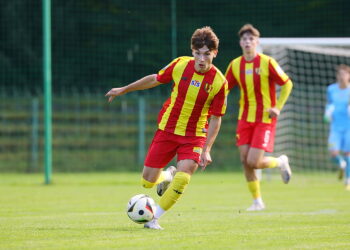 24.09.2025. Kielce. Mecz STS Pucharu Polski Korona II Kielce - Piast Gliwice / Fot. Wiktor Taszłow - Radio Kielce