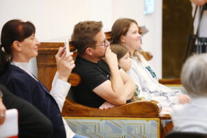 06.09.2025. Kielce. Narodowe Czytanie w Teatrze im. Stefana Żeromskiego / Fot. Wiktor Taszłow - Radio Kielce
