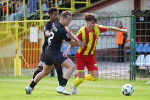 24.09.2025. Kielce. Mecz STS Pucharu Polski Korona II Kielce - Piast Gliwice / Fot. Wiktor Taszłow - Radio Kielce