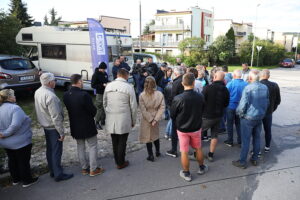 24.09.2025. Kielce. Program "Interwencja" TVP3 Kielce i Radia Kielce / Fot. Wiktor Taszłow - Radio Kielce