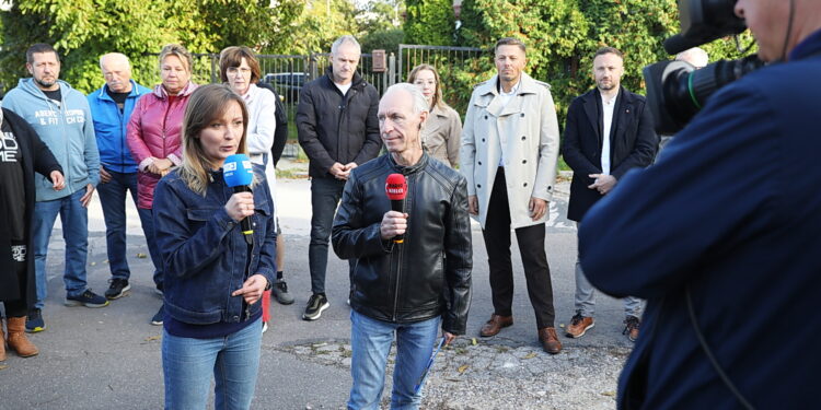 24.09.2025. Kielce. Program "Interwencja" TVP3 Kielce i Radia Kielce / Fot. Wiktor Taszłow - Radio Kielce
