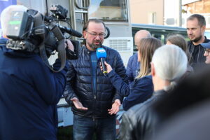 24.09.2025. Kielce. Program "Interwencja" TVP3 Kielce i Radia Kielce / Fot. Wiktor Taszłow - Radio Kielce