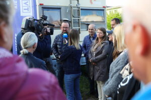 24.09.2025. Kielce. Program "Interwencja" TVP3 Kielce i Radia Kielce / Fot. Wiktor Taszłow - Radio Kielce