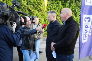 24.09.2025. Kielce. Program "Interwencja" TVP3 Kielce i Radia Kielce / Fot. Wiktor Taszłow - Radio Kielce