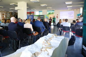 25.09.2025. Kielce. Państwowy Instytut Geologiczny - Państwowego Instytutu Badawczego. Konferencja / Fot. Wiktor Taszłow - Radio Kielce