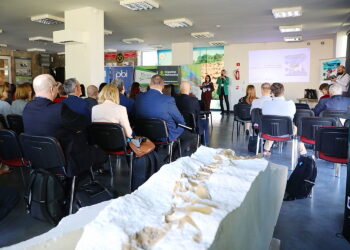 25.09.2025. Kielce. Państwowy Instytut Geologiczny - Państwowego Instytutu Badawczego. Konferencja / Fot. Wiktor Taszłow - Radio Kielce