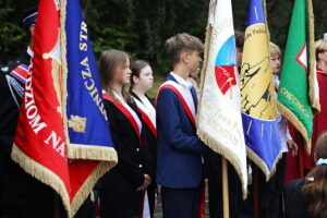 07.09.2025. Polichno. Oddanie hołdu bohaterom II wojny światowej / Fot. Wiktor Taszłow - Radio Kielce