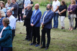 07.09.2025. Polichno. Oddanie hołdu bohaterom II wojny światowej / Fot. Wiktor Taszłow - Radio Kielce