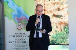 25.09.2025. Kielce. Państwowy Instytut Geologiczny - Państwowego Instytutu Badawczego. Konferencja / Fot. Wiktor Taszłow - Radio Kielce