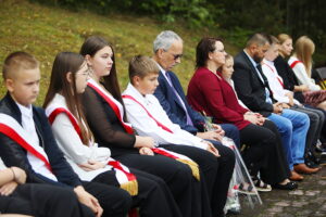 07.09.2025. Polichno. Oddanie hołdu bohaterom II wojny światowej / Fot. Wiktor Taszłow - Radio Kielce