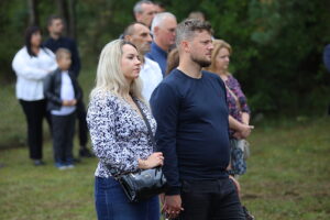 07.09.2025. Polichno. Oddanie hołdu bohaterom II wojny światowej / Fot. Wiktor Taszłow - Radio Kielce