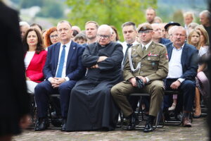 07.09.2025. Polichno. Oddanie hołdu bohaterom II wojny światowej / Fot. Wiktor Taszłow - Radio Kielce