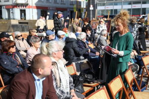 25.09.2025. Kielce. Otwarcie wystawy "W świecie słowa - portrety literatów" / Fot. Wiktor Taszłow - Radio Kielce
