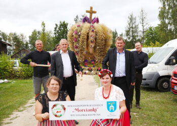 07.09.2025. Tokarnia. Park Etnograficzny. Dożynki wojewódzkie / Fot. Wiktor Taszłow - Radio Kielce