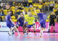 07.09.2025. Kielce. Mecz Industria Kielce - Wybrzeże Gdańsk / Fot. Wiktor Taszłow - Radio Kielce