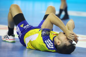 25.09.2025. Kielce. Mecz 3. kolejki Ligi Mistrzów piłkarzy ręcznych Industria Kielce - Fuechse Berlin / Fot. Wiktor Taszłow - Radio Kielce