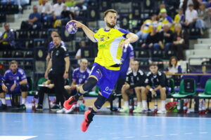 07.09.2025. Kielce. Mecz Industria Kielce - Wybrzeże Gdańsk / Fot. Wiktor Taszłow - Radio Kielce