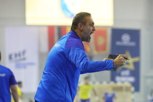 25.09.2025. Kielce. Mecz 3. kolejki Ligi Mistrzów piłkarzy ręcznych Industria Kielce - Fuechse Berlin / Fot. Wiktor Taszłow - Radio Kielce